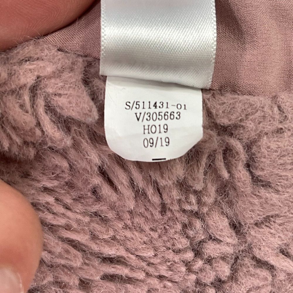 Athleta Triumph Luxe Lined Hoodie Womens Small Pink Full Zip Jacket‎ - Picture 11 of 13